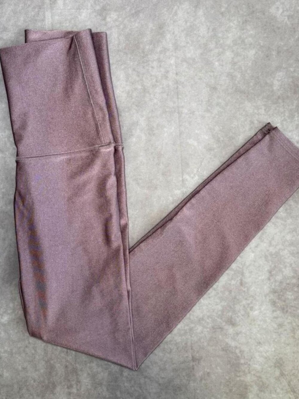 Emily Hsu Designs Ultraluxe High Waist Leggings in Dewberry, Size Small